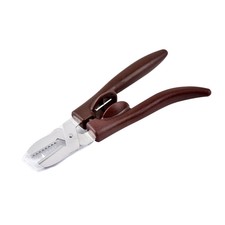 Schiaccianoci Chestnut clip in metallo NOCE Pelatrice sgranatrice per Dado Opener (Marrone)