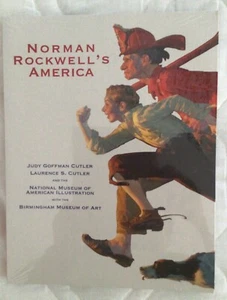 Norman Rockwell's America Illustrated 1st ed National Museum of Illustration - Picture 1 of 2