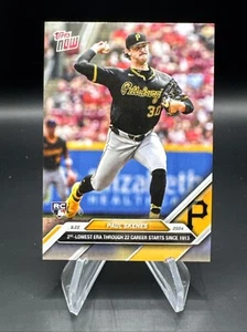 Paul Skenes 2024 Topps NOW #739 RC Pirates 1.99 ERA - PR: 5819 - Picture 1 of 2