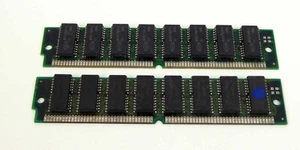 2x 16MB 32MB EDO RAM 72-pin PS/2 SIMM Arbeits-Speicher 60ns Pentium 486 586 AT-X - Bild 1 von 1