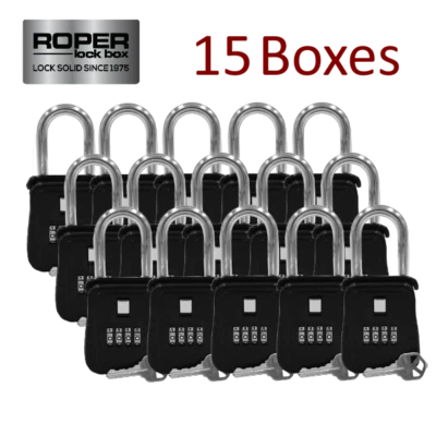 {LOT OF 15} Key Lock Box for Realtor & Real Estate (REO) - Door Hanger FAST SHIP - Image 1 of 4