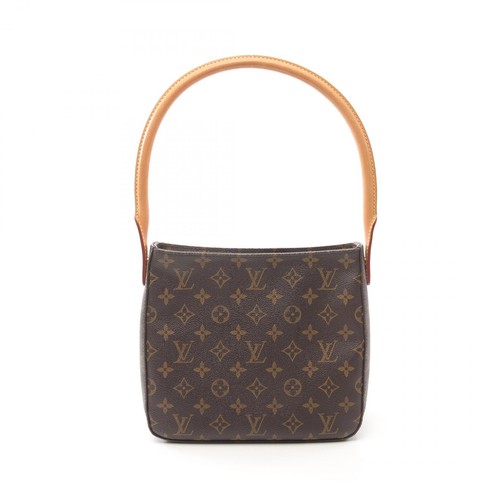 LOUIS VUITTON（LV） Borsa a tracolla Louis Vuitton Looping MM M51146 tela monogramma marrone usata donna LV