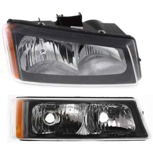 New Set Of 2 Headlight Assy For GM TRUCKS & VANS AVALANCE 2006-2008 LH & RH Side - Picture 1 of 8