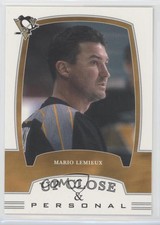 2002-03 ITG Be A Player First Edition Up Close & Personal Mario Lemieux #323 HOF