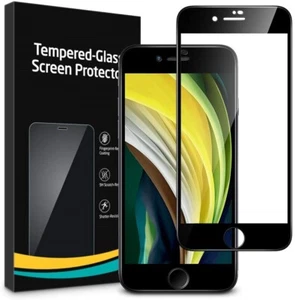 3D Full Screen Cover iPhone SE (2022),iPhone 7 Tempered Glass Screen Protector - Picture 1 of 7
