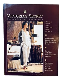 Vtg Victoria's Secret London Autumn Preview 1989 With Mail Order Form - Foto 1 di 5