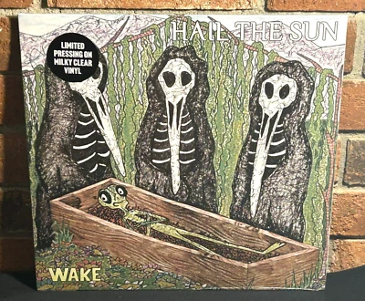 HAIL THE SUN - Wake, Limited MILKY CLEAR COLORED VINYL LP New & Sealed! - Image 1 of 4
