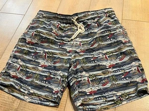 HARTFORD Hawaii Aloha Surf Swim Shorts Trunks Bathing Suit Size Medium $185 - Picture 1 of 13