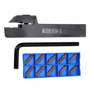 5/8 MGEHR1616-3 Lathe Tool grooving cutting holder + 10PCS MGMN300-M 3mm Insert - Picture 1 of 9