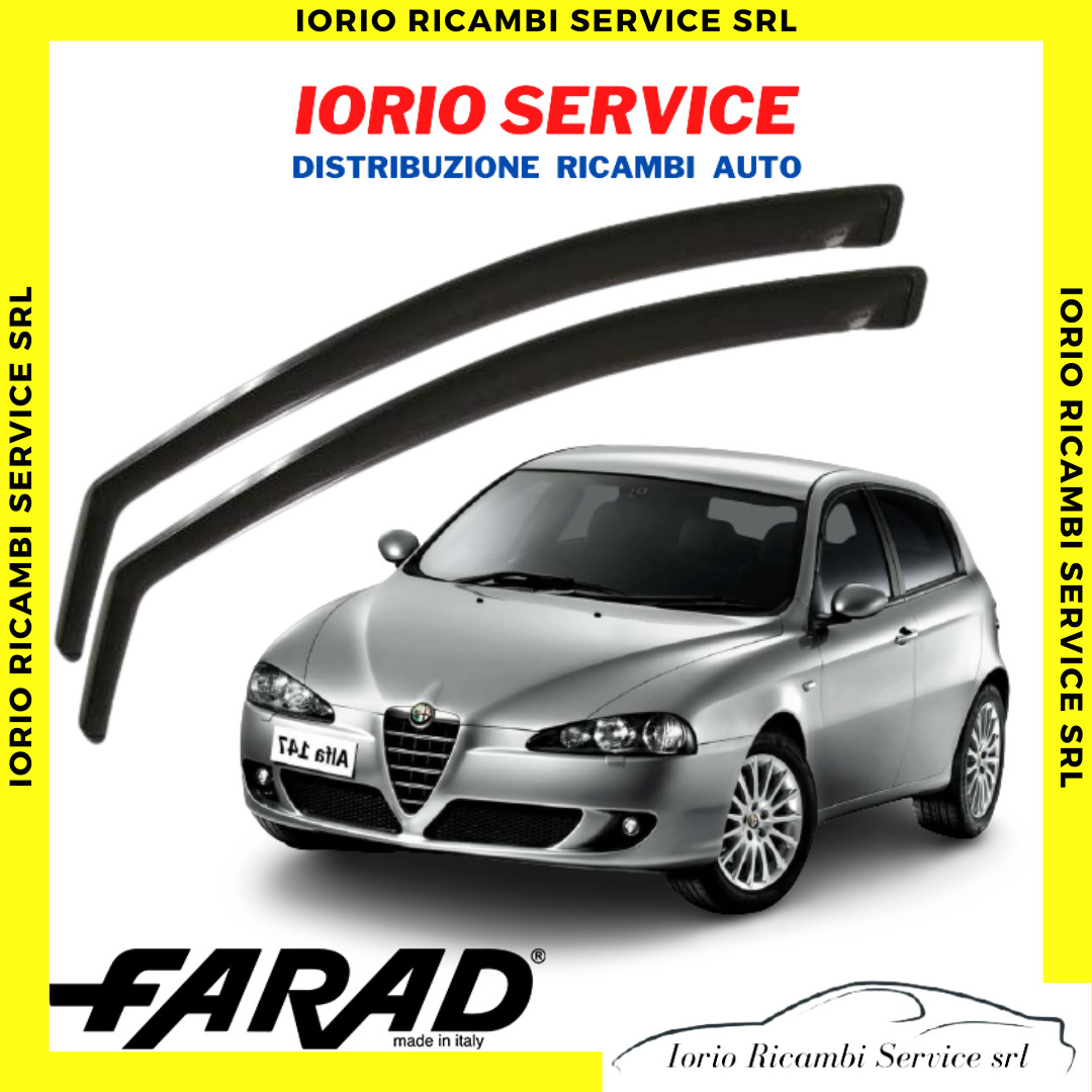 Deflettori Aria E Pioggia G3 Per Alfa Romeo 147 5 Porte Dal 2001 - Antiturbo E Facili Da Montare - Foto 7