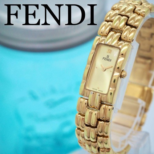 Orologio 20 FENDI oro 670L donna quadrante oro bracciale