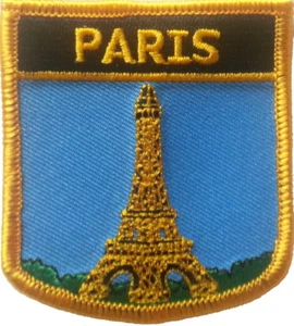 Parche bordado París (Francia) 6CM X 7CM (2 1/2" X 2 3/4") - Imagen 1 de 1