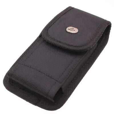 Case Belt Clip Rugged Holster Canvas Cover Pouch Carry for Smartphones - Image 1 of 3