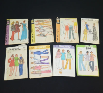 Uncut Vintage 1970's Sewing Pattern Lot Maternity Size 14 McCall's Simplicity - Image 1 of 4