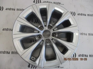 CERCHI IN LEGA USATI ORIGINALI SILVER BMW SENZA LOGHI 7.5X17 5X112 - Foto 1 di 5