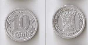 France 10 centimes 1922 notgeld Vimoutiers - Picture 1 of 1