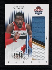 2011-12 Past & Present Gamers Materials Prime /10 John Wall #42