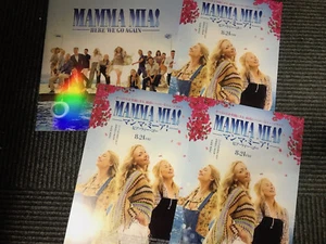 MAMMA MIA 2018 Japan PRESSBOOK/program/flyer x3 SET Amanda SEYFRIED Colin FIRTH - Picture 1 of 11