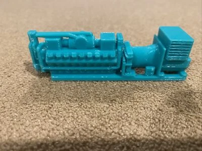 HO Scale 1/87  Diesel Generator Loads For Flat Car Freight - Image 1 of 4