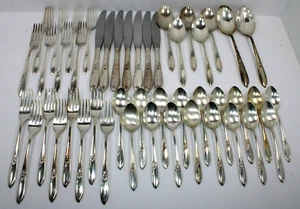 De colección. 48 piezas. Horquilla de plata Gorham Plate 1955 Aloha, cuchillo, cuchara - Imagen 1 de 10