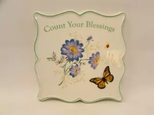 Schmetterlingswiese von Lenox Untersetzer Count Your Blessings Floral & Butterfly b187 - Bild 1 von 2