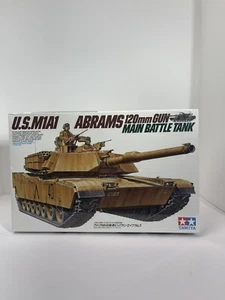 Tamiya 1/35 U.S. M1A1 Abrams 120mm Gun Main Battle Tank 35156 FACTORY SEALED - Picture 1 of 12