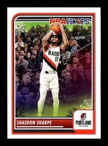 4-11-06 PWE.2023-24 nba haunted hoops #214 shaedon sharpe - Picture 1 of 2