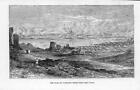 1881 Antique Print - AFRICA TUNISA TUNIS Cathage Ancient Ruins (92)