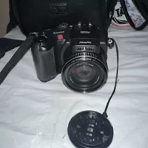 Fujifilm FinePix S602Zoom Digital Camera Bundle Tested And Working Perfectly VGC - Picture 1 of 16