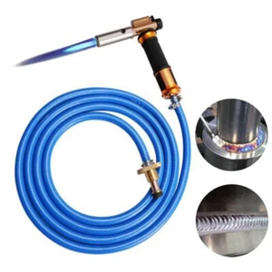 Professional Gas Pipe Blowing Torch Gas Welding Torch with Hose Welding-Tools - Picture 1 of 9