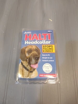 COLLAR HALTI TALLA 4 NEGRO PARA TIRAR GARANTIZADO Foto 1 de 2