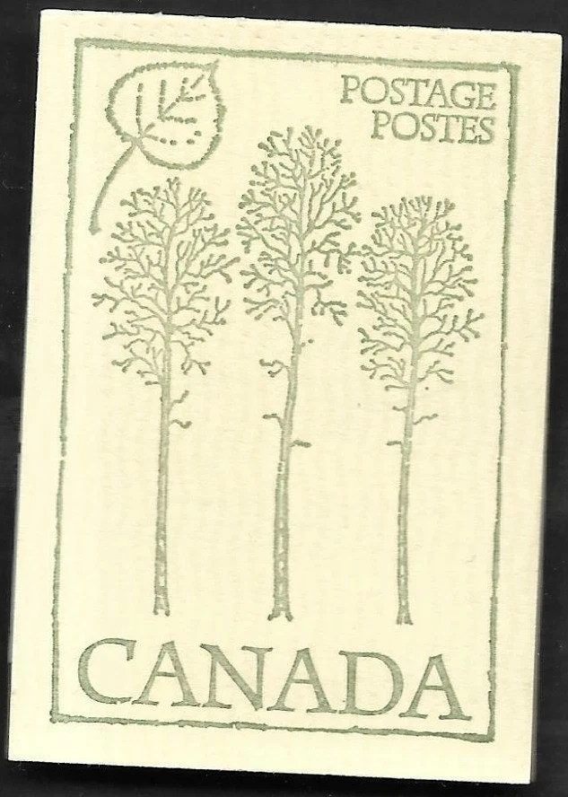 pk03687:Stamps-Canada #BK78 Floral & Queen Booklet- Trembling Aspen Cover - MNH - Image 1 of 1