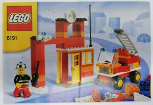 Notice LEGO Bricks and More 6191 Set de construction Pompier - Instructions Only - Imagen 1 de 3