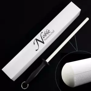 Professional 11.5 Inch Ceramic Honing Rod Has 2 Grit Options a Firm-Grip Hand... - Picture 1 of 6
