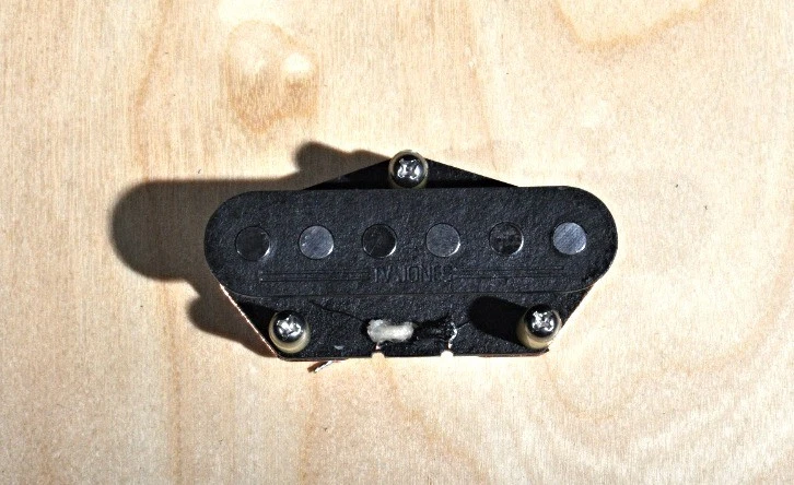 Pastilla de guitarra Tv Jones Starwood Tele Bridge negra PSB-TSRAW Foto 1 de 1