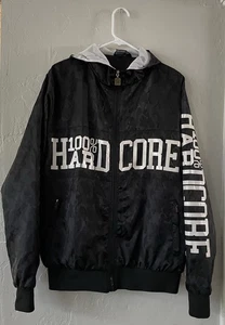 100% Hardcore Windbreaker Size Medium - Picture 1 of 6