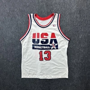 Vintage Champion Brand Chris Mullen Dream Team NBA Jersey Size 48 XL - Picture 1 of 5