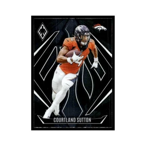 Figurina Calcio Courtland Sutton 2024 Panini Phoenix #29 Denver Broncos NM - Foto 1 di 3