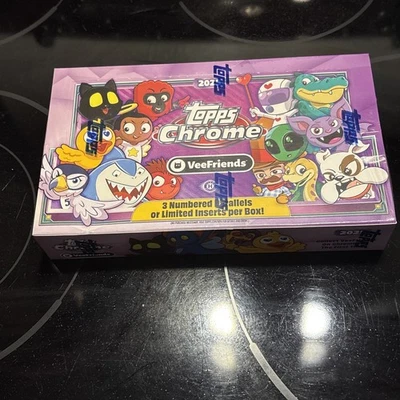 2025 TOPPS CHROME VEEFRIENDS HOBBY BOX (72 Cards) GaryVee Brand New Sealed - Image 1 of 4