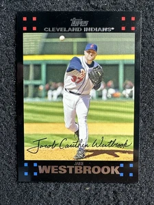 Jake Westbrook #72 2007 Topps Baseball Menge Cleveland Indians - Bild 1 von 2