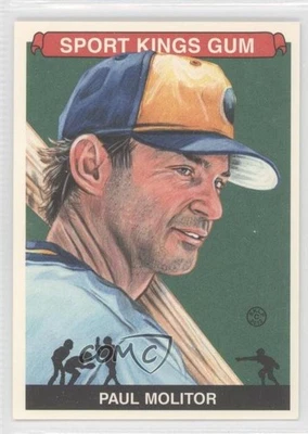 Sportkings Serie E 2012 Premium Back Paul Molitor #214 Salón de la fama Foto 1 de 2