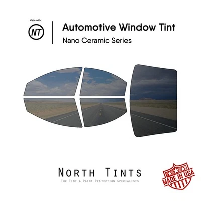 Película de tinte de ventana precortada nano cerámica vidrio automotriz para Dodge Neon 2000-2005 Foto 1 de 4