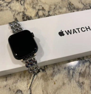 Apple Watch Series SE 40 MM GPS + Celular Gris espacial - A2353 con correa Kate Spade Foto 1 de 4
