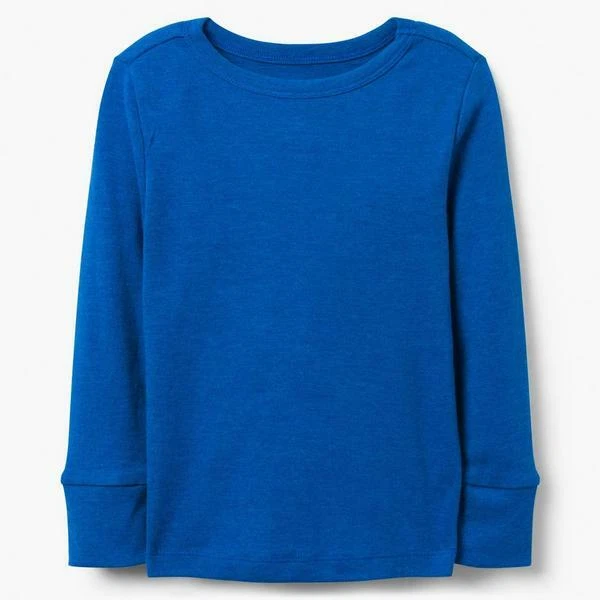 NWT Gymboree Royal Blue Ribbed Tee Basic T Shirt Top Girls - Image 1 of 1