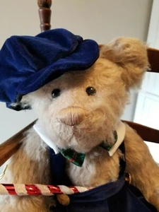 Ashton Drake 2000 Holiday Bear Mr Wooley-18" Mohair in excellent condition - Picture 1 of 6