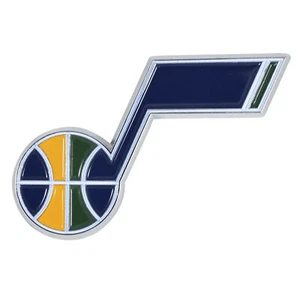 Utah Jazz Color Metal Emblem 2"x3.2" - Bild 1 von 3
