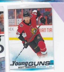 SCOTT SABOURIN '20-21 UPPER DECK YOUNG GUNS ROOKIE-GRAB HIS CARDS RIGHT NOW! - Picture 1 of 12