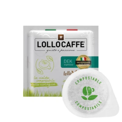 150 CIALDE LOLLO CAFFE' MISCELA DEK FILTRO CARTA ESE 44MM