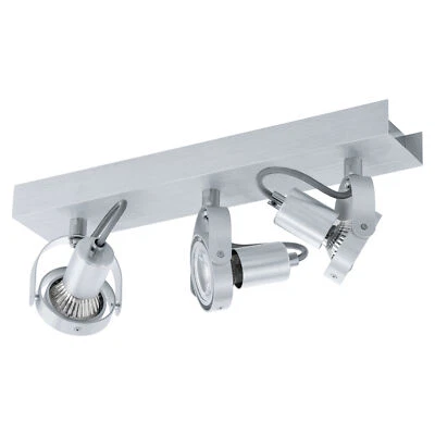 Eglo Lampada Da Interno, Vari Materiali, Argento - Immagine 1 di 2