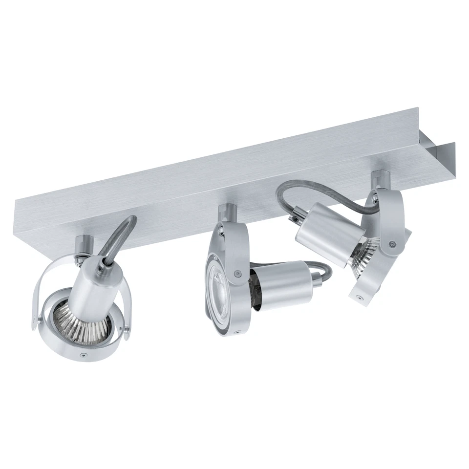 Eglo Lampada Da Interno, Vari Materiali, Argento - Immagine 1 di 2